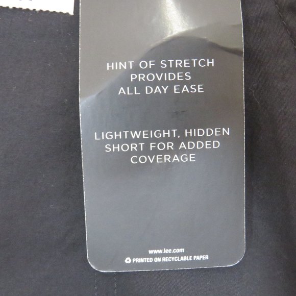 Lee* Women's 2" Belt Loop Multipocketed Midrise Regular Fit Stretch Skort~ 16M - Picture 6 of 11